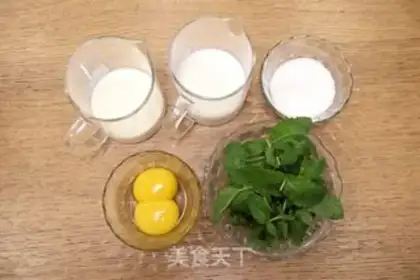 Make Mint ice cream step 0