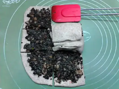 Make Soy mushrooms, black all-wheat step 24