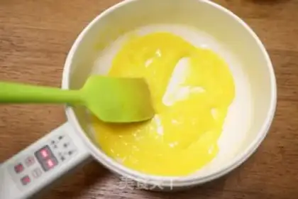Make Mint ice cream step 2
