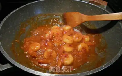 Make Cheese and shrimp step 11