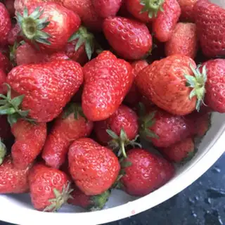 Make Sugar strawberry step 2