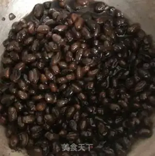 Make Black bean pie step 1