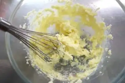 Make Black sesame egg rolls step 3