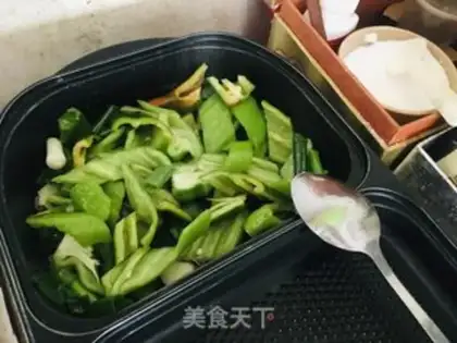 Make Pepper fried meat step 5
