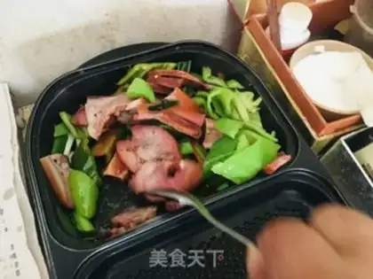 Make Pepper fried meat step 7