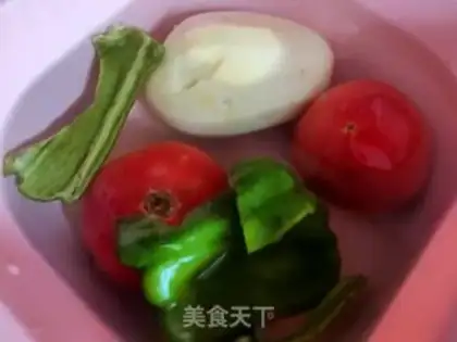 Make Tomato potato shrimp step 0