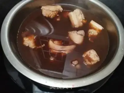 Make Rheumatism herbs for pig feet step 8