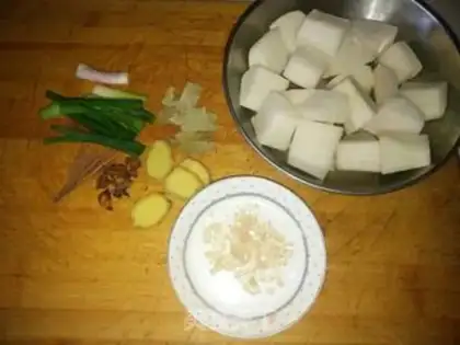 Make Red roast radish step 2