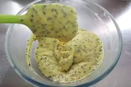 Make Black sesame egg rolls step 8