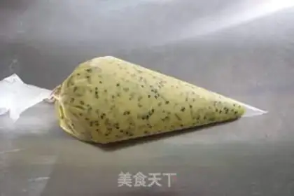 Make Black sesame egg rolls step 9