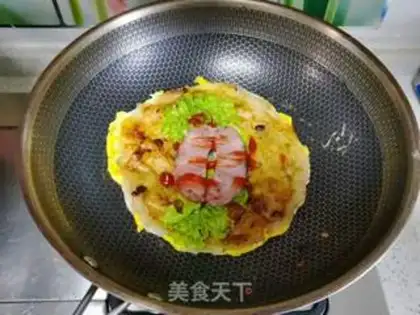 Make A sweet pancakes step 1