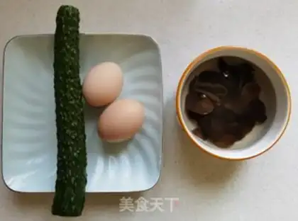 Make Mushu cucumber step 0