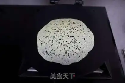 Make Black sesame egg rolls step 12