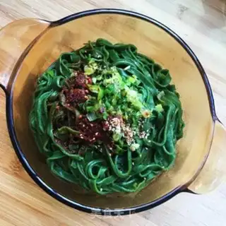 Make Oiled jade noodles step 8