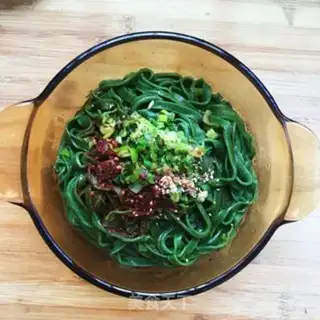 Make Oiled jade noodles step 9