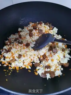 Make Weenie fried rice step 4