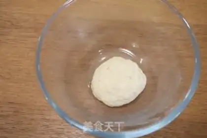 Make A donut bun of flowers step 3