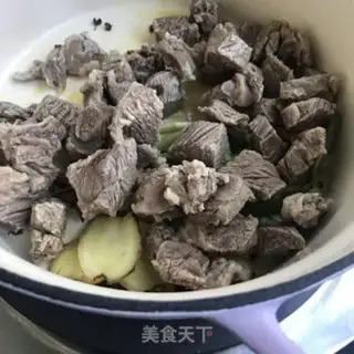 Make Cream beef stew potatoes step 5