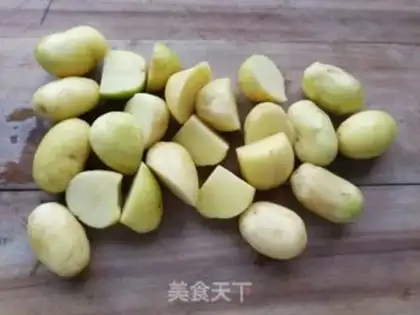 Make Little potato claws step 3