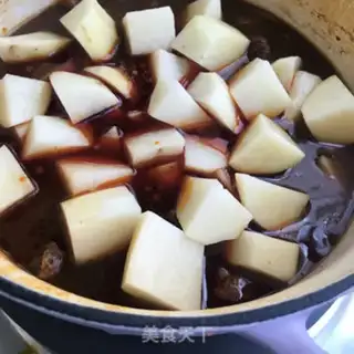 Make Cream beef stew potatoes step 9