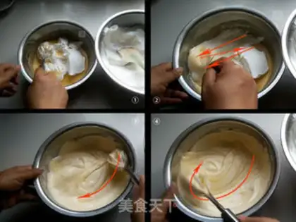 Make White chocolate cream cake step 5