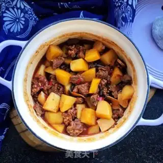 Make Cream beef stew potatoes step 11