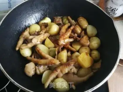 Make Little potato claws step 7