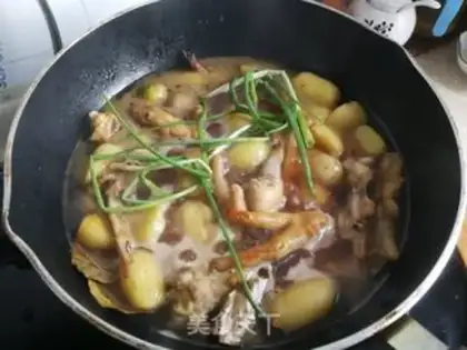 Make Little potato claws step 8