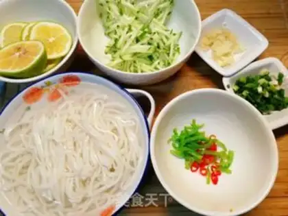 Make The cod noodles step 1