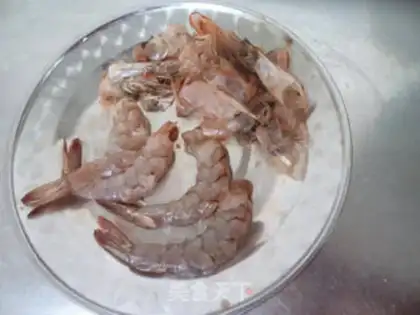 Make Shrimp pizza step 1
