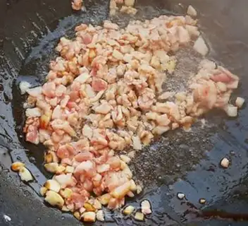 Make Meatwater steamed eggs step 7