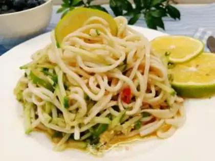 Make The cod noodles step 5