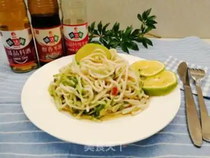 Make The cod noodles step 6