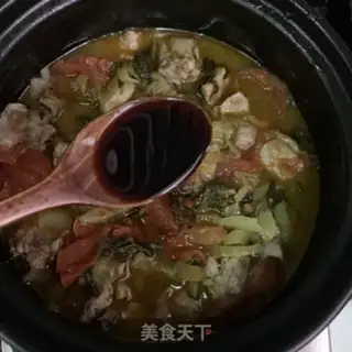 Make Sour tomato ribs step 9