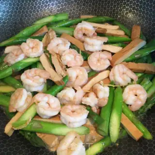 Make Shrimp ball fried fragrance step 8