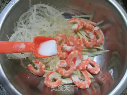 Make Shrimp plaster step 7