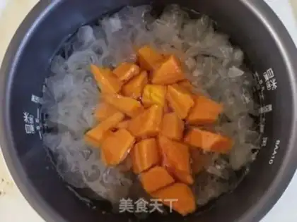 Make Cinnamon papaya stew step 7