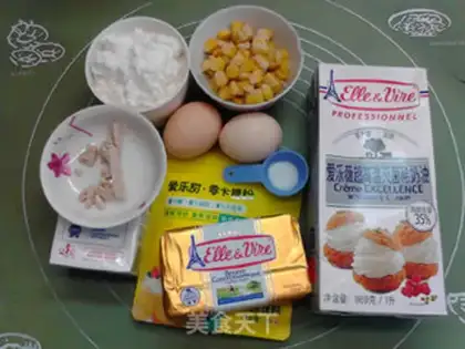 Make Soft corn buttercakes step 0