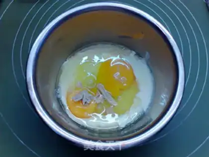 Make Soft corn buttercakes step 1