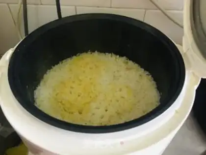 Make Two meters of rice step 3
