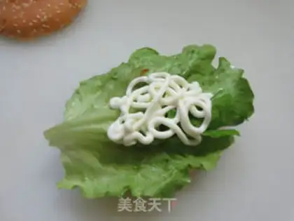Make A shrimp burger step 3