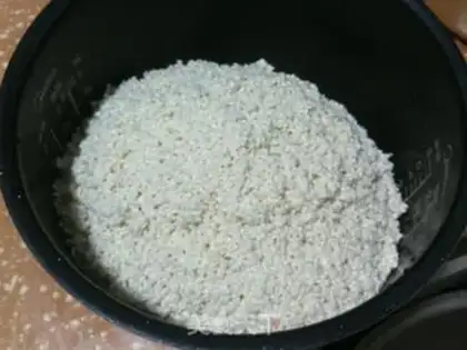 Make Poppy rice step 3