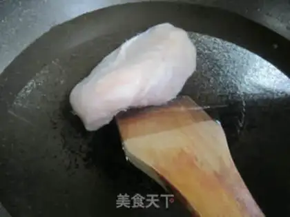 Make Powdered chicken chest step 1