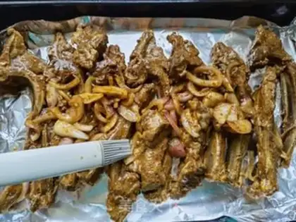 Make Roasted lamb chops step 12