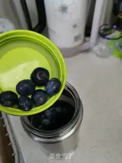 Make Salmon and blueberry step 2