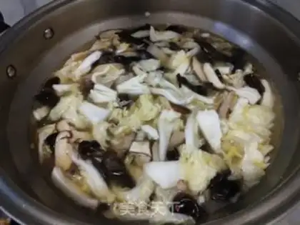 Make Cook the powder dry step 7