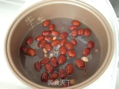 Make Red-tree porridge step 6
