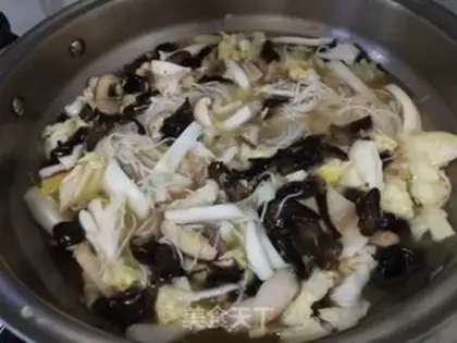 Make Cook the powder dry step 8