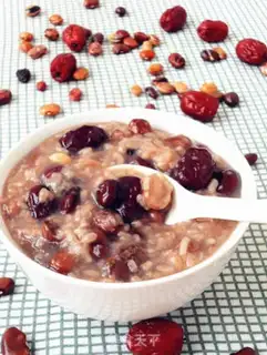 Make Red-tree porridge step 7