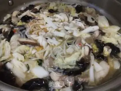 Make Cook the powder dry step 9